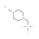 Potassium 1-methyl-4-trifluoroboratomethylpiperazine (CAS 1015484-22-6) - chemical structure image