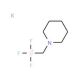 Potassium 1-trifluoroboratomethylpiperidine (CAS 888711-54-4) - chemical structure image