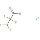 Potassium 2,2,3,3-tetrafluoropropionate (CAS 71592-16-0) - chemical structure image