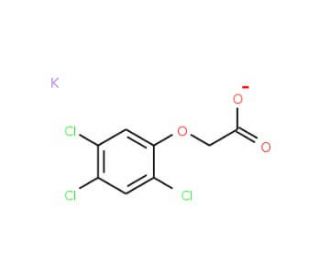 Potassium 2,4,5-Trichlorophenoxyacetate (CAS 37785-57-2) - chemical structure image
