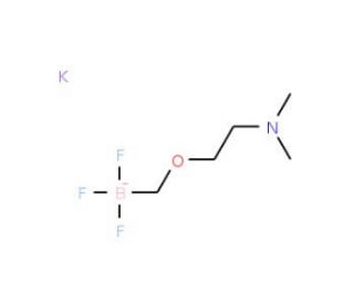 Potassium 2-(dimethylamino)ethoxymethyltrifluoroborate (CAS 910251-15-9) - chemical structure image