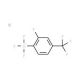 Potassium 2-fluoro-4-(trifluoromethyl)phenyltrifluoroborate (CAS 1150655-12-1) - chemical structure image
