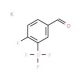 Potassium 2-fluoro-5-formylphenyltrifluoroborate (CAS 1012868-70-0) - chemical structure image