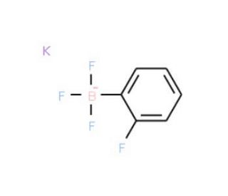 Potassium (2-fluorophenyl)trifluoroborate (CAS 166328-10-5) - chemical structure image