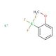 Potassium 2-methoxyphenyltrifluoroborate (CAS 236388-46-8) - chemical structure image