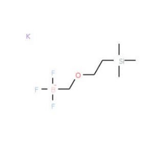 Potassium (2-trimethylsilyl)-ethoxymethyl trifluoroborate (CAS 1027642-28-9) - chemical structure image