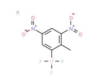 Potassium (3,5-dinitro-2-methylphenyl)trifluoroborate (CAS 850623-72-2) - chemical structure image