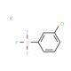 Potassium (3-chlorophenyl)trifluoroborate (CAS 411206-75-2) - chemical structure image