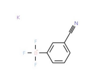 Potassium (3-cyanophenyl)trifluoroborate (CAS 850623-46-0) - chemical structure image
