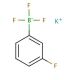 Potassium 3-fluorophenyltrifluoroborate (CAS 267006-24-6) - chemical structure image