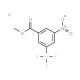 Potassium (3-methoxycarbonyl-5-nitrophenyl)trifluoroborate (CAS 850623-56-2) - chemical structure image