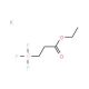 Potassium 3-trifluoroboratopropionate ethyl ester (CAS 1023357-64-3) - chemical structure image