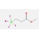 Potassium 3-trifluoroboratopropionate methyl ester (CAS 1023357-63-2) - chemical structure image