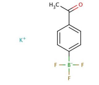 Potassium 4-carboxyphenyltrifluoroborate (CAS 850623-38-0) - chemical structure image