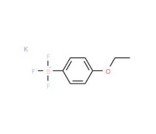 Potassium (4-ethoxyphenyl)trifluoroborate (CAS 850623-60-8) - chemical structure image