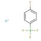 Potassium 4-fluorophenyltrifluoroborate (CAS 192863-35-7) - chemical structure image
