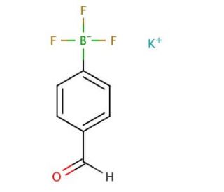 Potassium 4-formylphenyltrifluoroborate (CAS 374564-36-0) - chemical structure image