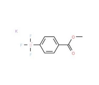 Potassium (4-methoxycarbonylphenyl)trifluoroborate (CAS 705254-34-8) - chemical structure image