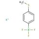 Potassium 4-(methylthio)phenyltrifluoroborate (CAS 871231-43-5) - chemical structure image