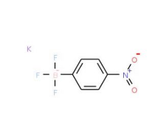 Potassium (4-nitrophenyl)trifluoroborate (CAS 850623-71-1) - chemical structure image