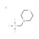 Potassium 4-trifluoroboratomethylthiomorpholine (CAS 1150654-80-0) - chemical structure image