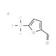 Potassium 5-formylfuran-2-yltrifluoroborate (CAS 907604-62-0) - chemical structure image