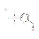 Potassium 5-formylthiophene-2-trifluoroborate (CAS 1025113-78-3) - chemical structure image