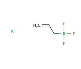 Potassium allyltrifluoroborate (CAS 233664-53-4) - chemical structure image