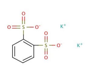 Potassium benzene-1,2-disulfonate (CAS 5710-54-3) - chemical structure image