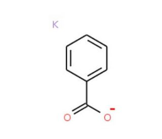 Potassium benzoate (CAS 582-25-2) - chemical structure image