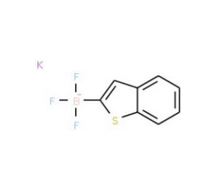 Potassium benzo[b]thiophene-2-yltrifluoroborate (CAS 661465-45-8) - chemical structure image