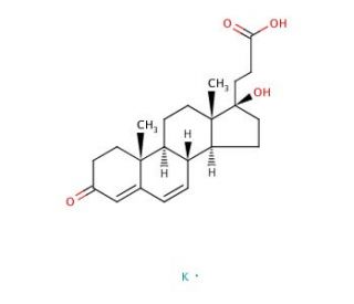 Potassium canrenoate (CAS 2181-04-6) - chemical structure image