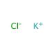 Potassium Chloride (CAS 7447-40-7) - chemical structure image