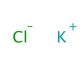 Potassium chloride solution, 1M (CAS 7447-40-7) - chemical structure image