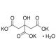 Potassium citrate tribasic monohydrate (CAS 6100-05-6) - chemical structure image