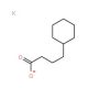 Potassium cyclohexanebutyrate (CAS 62638-03-3) - chemical structure image