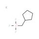 Potassium cyclopentylmethyltrifluoroborate (CAS 331282-37-2) - chemical structure image