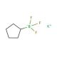 Potassium cyclopentyltrifluoroborate (CAS 1040745-70-7) - chemical structure image