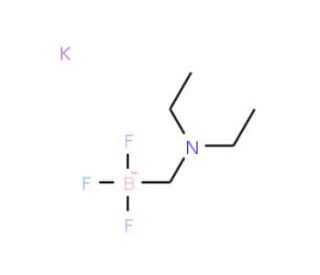 Potassium diethylaminomethyltrifluoroborate (CAS 936329-95-2) - chemical structure image