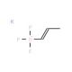 Potassium (E)-propenyl-1-trifluoroborate (CAS 951039-45-5) - chemical structure image
