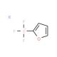 Potassium furan-2-yltrifluoroborate (CAS 166328-14-9) - chemical structure image