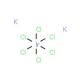 Potassium hexachloroiridate(IV) (CAS 16920-56-2) - chemical structure image