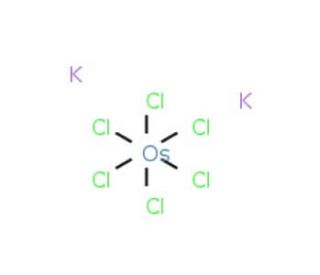 Potassium hexachloroosmiate(IV) (CAS 16871-60-6) - chemical structure image