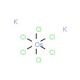 Potassium hexachloroosmiate(IV) (CAS 16871-60-6) - chemical structure image