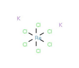 Potassium hexachlororhenate(IV) (CAS 16940-97-9) - chemical structure image