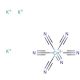 Potassium hexacyanocobaltate(III) (CAS 13963-58-1) - chemical structure image