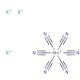 Potassium hexacyanomanganate(III) (CAS 14023-90-6) - chemical structure image
