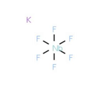 Potassium hexafluoroniobate (CAS 16919-14-5) - chemical structure image