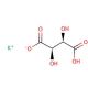 Potassium L-tartrate monobasic (CAS 868-14-4) - chemical structure image