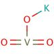 Potassium metavanadate (CAS 13769-43-2) - chemical structure image